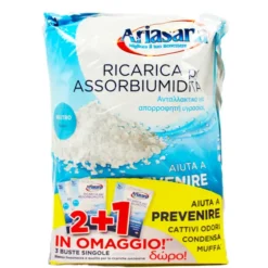 ARIASANA ASSORBIUMIDITA' RICARICA CRISTALLI 450 GRAMMI 3 PZ