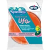 ARIX SPUGNA DA CUCINA UFO SINTETICA TONDA SAGOMATA CON FIBRA
