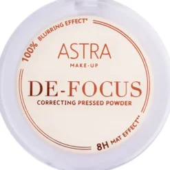 ASTRA CIPRIA DE-FOCUS SMOOTHING PRESSED POWDER 03 YELLOW FILTER