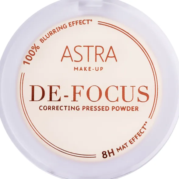 ASTRA CIPRIA DE-FOCUS SMOOTHING PRESSED POWDER 03 YELLOW FILTER