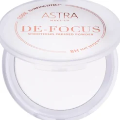 ASTRA CIPRIA DE-FOCUS SMOOTHING PRESSED POWDER 01 TRASPARENTE