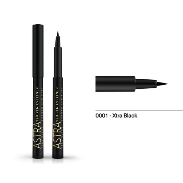 ASTRA EYELINER PEN 12H 01 EXTRA BLACK