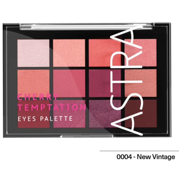 ASTRA OMBRETTO TEMPTATION CHARRY PALETTE EYE 04