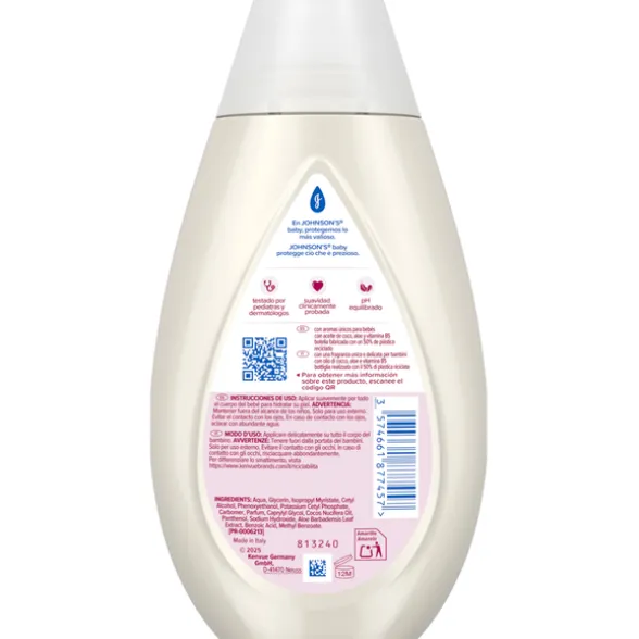 BABY JOHNSON CREMA LIQUIDA 300 ML