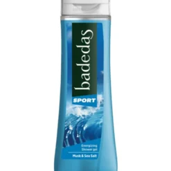 BADEDAS SPORT SHOWER GEL ENERGIZING MUSK & SEA SALT 600 ML