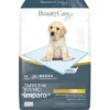 BEAUTY CASE PET TAPPETINI IGIENICI "IMPARO" PER ANIMALI 60x60 10 PEZZICON ADESIVI PER FISSAGGIO AL PAVIMENTO