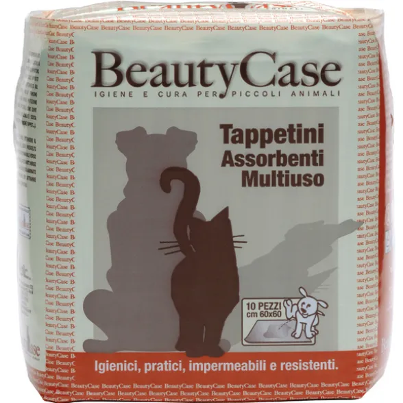 BEAUTYCASE TAPPETINI ASSORBENTI MULTIUSO PER ANIMALI 60x60 10 PZ