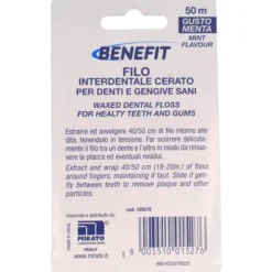 BENEFIT FILO INTERDENTALE 50 MT.CERATO GUSTO MENTA