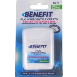 BENEFIT FILO INTERDENTALE 50 MT.CERATO GUSTO MENTA