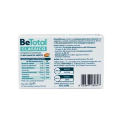 BE-TOTAL INTEGRATORE ALIMENTARE COMPLESSO BILANCIATO DI VITAMINE B 20 COMPRESSE RIVESTITE