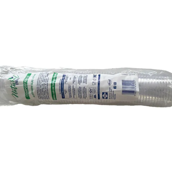 BIBO 50 BICCHIERI 300 ML IN PLASTICA TRASPARENTE