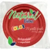 BIBO NATURAL COLOR PIATTI FONDI ROSSI 21,5 DM BIODEGRADABILI e COMPOSTABILI 20 PEZZI