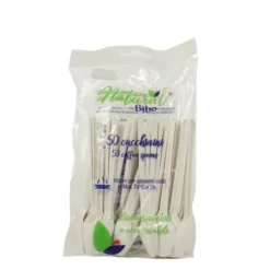 BIBO NATURAL 50 CUCCHIAINI COMPOSTABILI