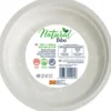 BIBO NATURAL 25 PIATTI BIODEGRADABILI E COMPOSTABILI DM 22 cm