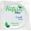 BIBO NATURAL 50 PIATTI DESSERT BIODEGRADABILI E COMPOSTABILI DM 17 cm