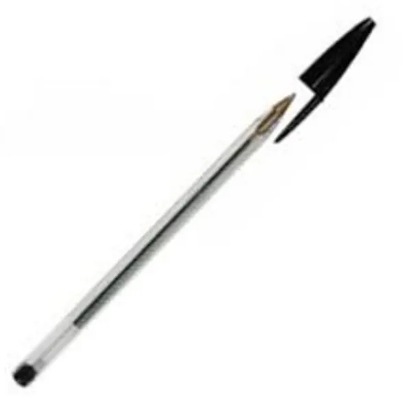 BIC BIRO CRISTAL NERE
