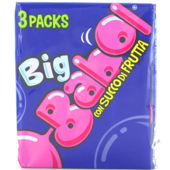 BIG BABOL CON SUCCO DI FRUTTA 3 PACKS