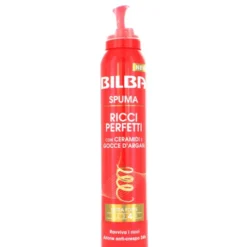 BILBA SPUMA RICCI PERFETTI CON CERAMIDI E GOCCE D'ARGAN TENURA EXTRA FORTE 200 ML