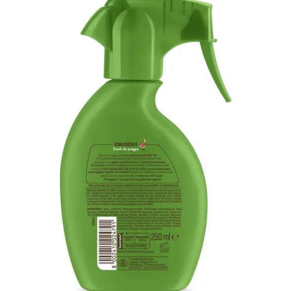 BILBOA BIMBI DA SPIAGGIA SPF50+ PROTEZIONE MOLTO ALTA TRIGGER 250 ML