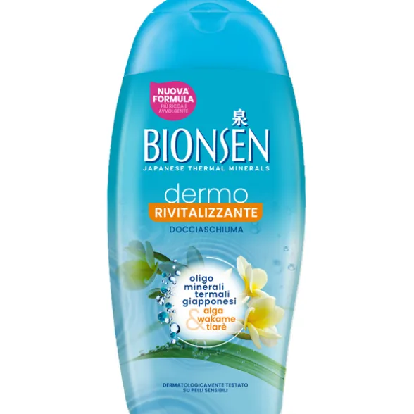 BIONSEN DOCCIASCHIUMA DERMO RIVITALIZZANTE OLIGO MINERALI TERMALI GIAPPONESI & ALGA WAKAME TIARE' 250 ML