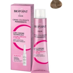 BIOPOINT 08 BIONDO CHIARO + FIALA SERUMPERSONAL PROFESSIONAL COLOR CREMA COLORANTE PERMANENTE