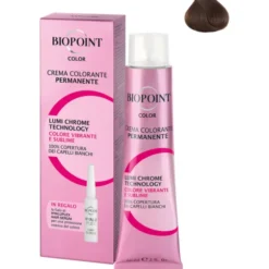 BIOPOINT 6.41 BIONDO SCURO MARRONE + FIALA SERUM PERSONAL PROFESSIONAL COLOR CREMA COLORANTE PERMANENTE