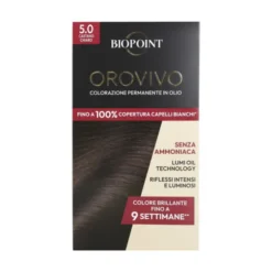 BIOPOINT OROVIVO COLORE 5.0 CASTANO CHIARO