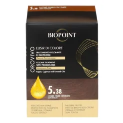 BIOPOINT OROVIVO COLORE 5.38 CASTANO CHIARO CIOCCOLATO