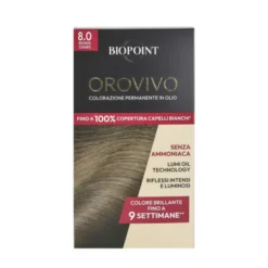 BIOPOINT OROVIVO COLORE SENZA AMMONIACA 8.0 BIONDO CHIARO