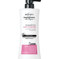 BIOPOINT PROFESSIONAL ANTICADUTA SHAMPOO FORTIFICANTE 5 AZIONI CAPELLI SOGGETTI A CADUTA, DEBOLI E FRAGILI 400 ML