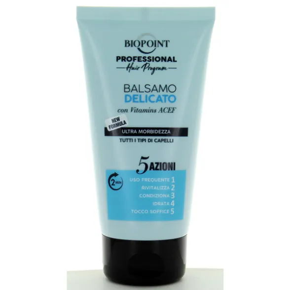BIOPOINT PROFESSIONAL BALSAMO DELICATO 5 AZIONI 75 ML MINI SIZE