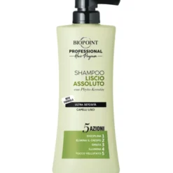 BIOPOINT PROFESSIONAL LISCIO ASSOLUTO SHAMPOO FORMULA ULTRA SETOSITA' 5 AZIONI CAPELLI LISCI 400 ML