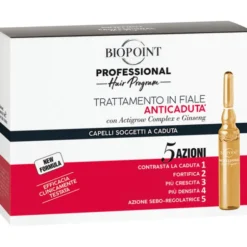 BIOPOINT PROFESSIONAL PERSONAL 10 FIALE DA 7 ML TRATTAMENTO ANTICADUTA RINFORZANTE 5 AZIONI CAPELLI SOGGETTI A CADUTA