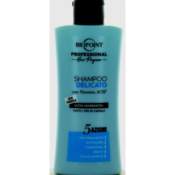 BIOPOINT PROFESSIONAL SHAMPOO DELICATO 5 AZIONI 100 ML MINI SIZE