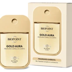 BIOPOINT PROFUMO CAPELLI e CORPO GOLD AURA FRAGRANZA AMBRATA 45 ML
