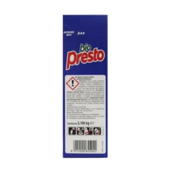 BIO PRESTO DETERSIVO POLVERE BUCATO LAVATRICE 62 MISURINI