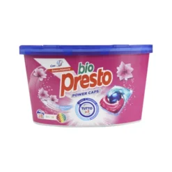 BIO PRESTO POWER CAPS DETERSIVO BUCATO LAVATRICE COLOR 18 LAVAGGI
