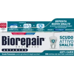 BIOREPAIR DENTIFRICIO ADVANCED SCUDO ATTIVO SMALTO ANTI CARIE 75 ML
