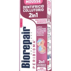 BIOREPAIR MOUSSE DENTIFRICIO COLLUTORIO 2in1 PROTEZIONE GENGIVE 75 ML