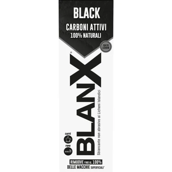 BLANX DENTIFRICIO BLACK CARBONI ATTIVI 75 ML