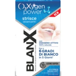 BLANX O3XYGEN POWER 10 STRISCE SBIANCANTI CON OSSIGENO ATTIVO