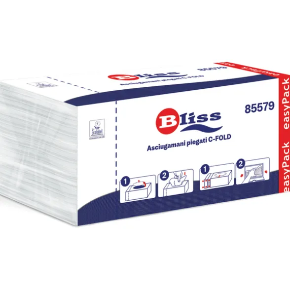 BLISS ASCIUGAMANI PIEGATI C - FOLD 2 VELI 153 PEZZI