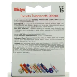 BLISTEX BURROCACAO POMATA TRATTAMENTO LABBRA SPF15 TUBETTO 6g