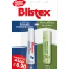 BLISTEX POMATA TRATTAMENTO LABBRA SPF15 + HEMP & SHEA IDRATION BLISTER DUO