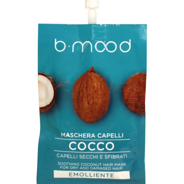 B MOOD MASCHERA CAPELLI COCCO EMOLLIENTE CAPELLI SECCHI E SFIBRATI 30 ML
