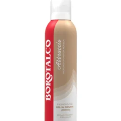 BOROTALCO ABBRACCIO BAGNODOCCIA GEL IN MOUSSE PROFUMO DI VANIGLIA MORBIDA 200 ML