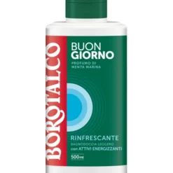 BOROTALCO BUONGIORNO BAGNODOCCIA RINFRESCANTE PROFUMO DI MENTA MARINA 500 ML