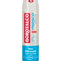 BOROTALCO DEODORANTE SPRAY FRESCO NON STOP UOMO LEGNI OCEANICI 150 ML