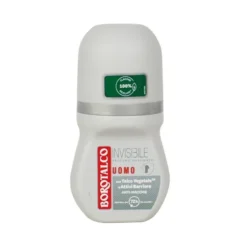 BOROTALCO DEODORANTE UOMO ROLL-ON INVISIBLE PROFUMO MUSCHIATO 50 ML