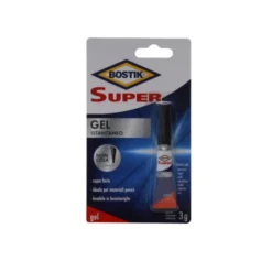 BOSTIK SUPER GEL ADESIVO ISTANTANEO 3 grammi IN CRAVATTA